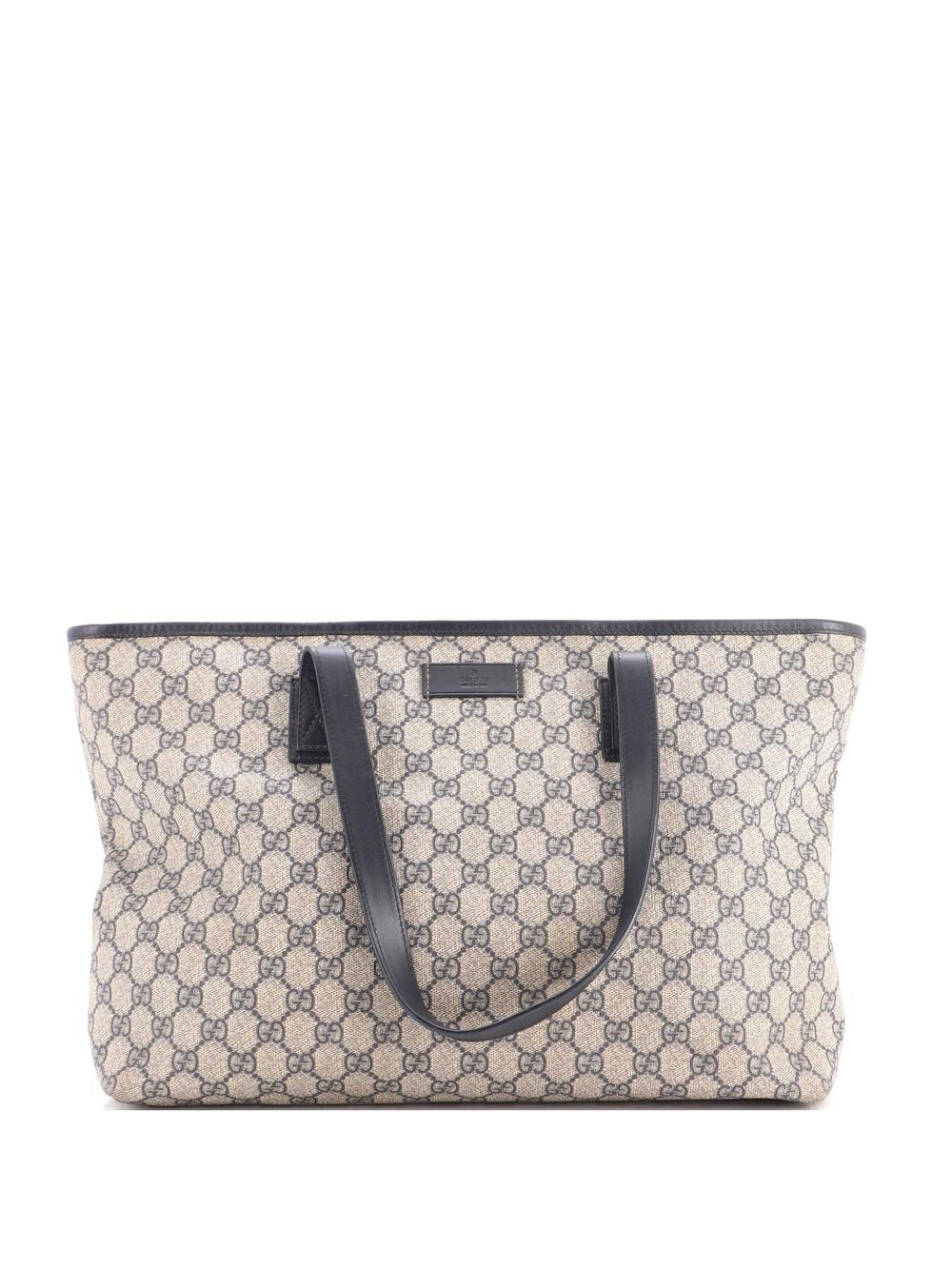 Gucci Plus Tote Gg Coated Canvas With #349234G92B